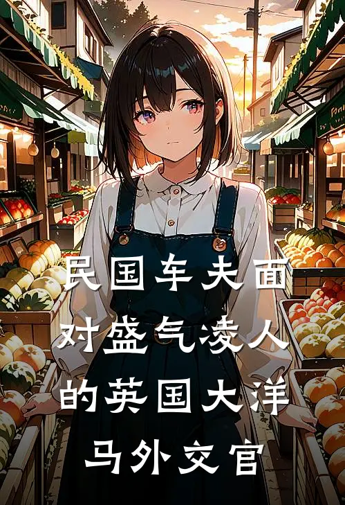 民国车夫面对盛气凌人的英国大洋马外交官