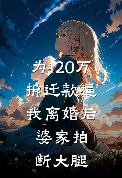 为120万拆迁款逼我离婚后，婆家拍断大腿