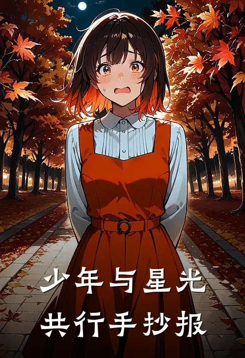 少年与星光共行手抄报