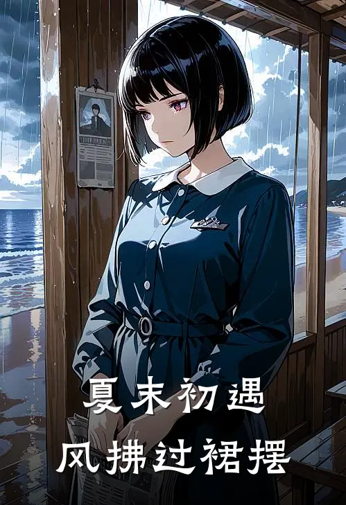 夏末初遇，风拂过裙摆