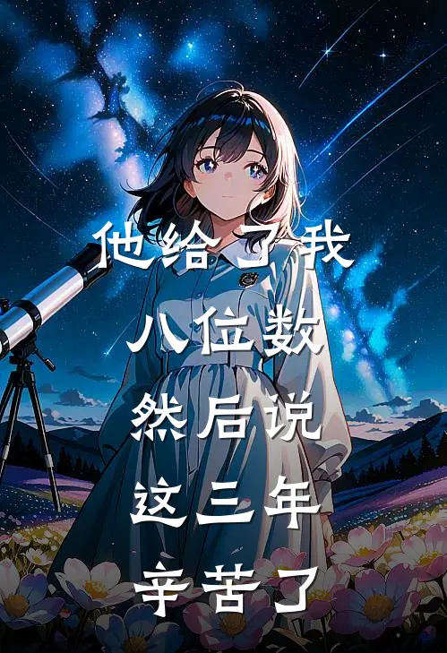 他给了我八位数，然后说：这三年辛苦了