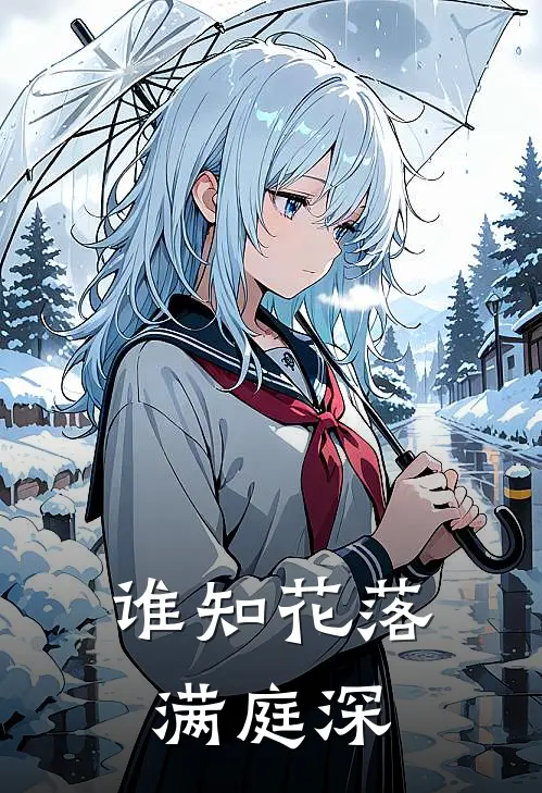 谁知花落满庭深